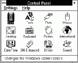  Control Panel