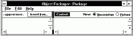   Object Packager